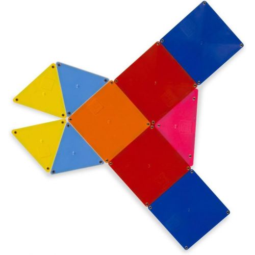  Magna-Tiles 02300 Solid Colors 100 Piece Set