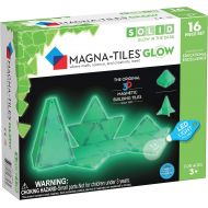 Magna-Tiles 16-Piece Glow in The Dark Set  LED Light Included  The Original, Award-Winning Magnetic Building Tiles  Creativity and Educational  STEM Approved