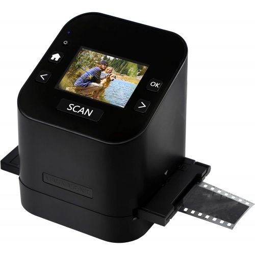  [아마존베스트]Magnasonic All-In-One Film & Slide Scanner, High Resolution 22MP, Converts 35mm/110/126/ Super 8/8mm Film & 135/110/126 Slides into Digital JPEG, 2.4 LCD Screen, Built-in Memory, F