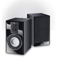 [아마존베스트]-Service-Informationen Magnat Signature 703 Black Pair Dynamic 3-Way Shelf Speakers with Elegant High Gloss Front for Fantastic Stereo and Home Theater Sound