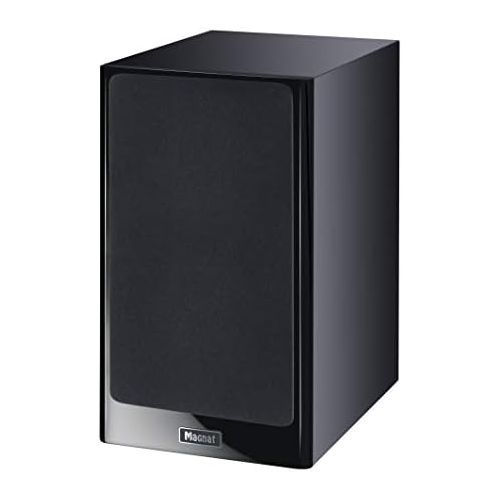  [아마존베스트]-Service-Informationen Magnat Signature 703 Black Pair Dynamic 3-Way Shelf Speakers with Elegant High Gloss Front for Fantastic Stereo and Home Theater Sound