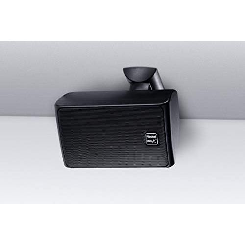  [아마존베스트]-Service-Informationen Magnat Symbol X 130, Indoor and Outdoor Shelving Speakers, Compact Speakers for Professional and SemiProfessional Sounding, Splashproof, 1 Pair, Colour: Black