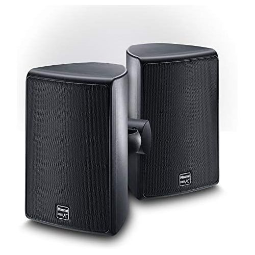  [아마존베스트]-Service-Informationen Magnat Symbol X 160 Indoor and Outdoor Compact Speakers, Shelving Speakers for Professional and Semi Professional Sound Splashproof Pair - Black