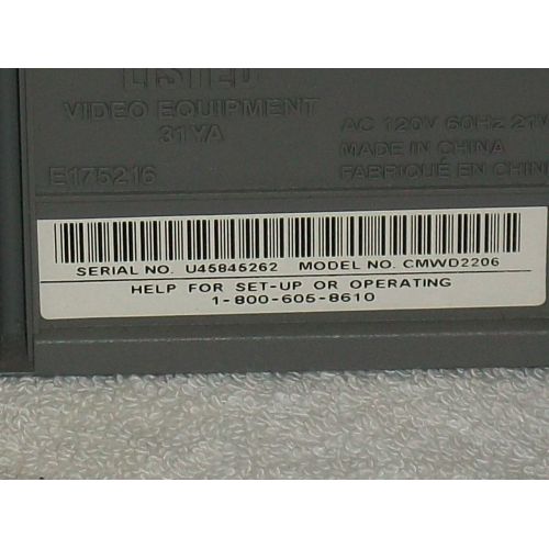  [아마존베스트]Magnavox DVD/VCR Dual Deck, MWD2206