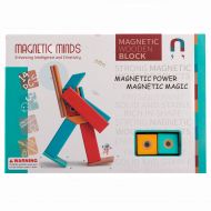 Magnetic Minds Magnetic Wooden Block 14 Piece Set | Classic and Stylish Gift for Boys or Girls