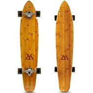 Magneto 44 inch Kicktail Cruiser Longboard Skateboard | Bamboo and Hard Maple Deck | Made for Adults, Teens, and Kids …