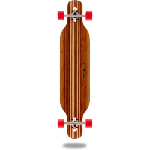  Magneto Hana Longboard Collection | Longboard Skateboards | Bamboo with Hard Maple Core | Cruising, Carving, Dancing, Freestyle
