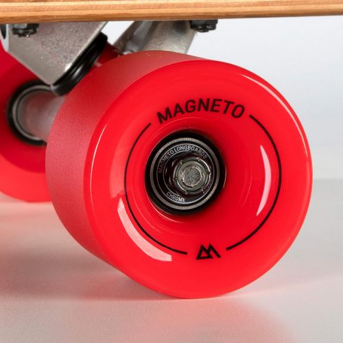  Magneto Hana Longboard Collection | Longboard Skateboards | Bamboo with Hard Maple Core | Cruising, Carving, Dancing, Freestyle