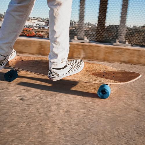  Magneto 44 inch Kicktail Cruiser Longboard Skateboard Bamboo and Hard Maple Deck Cruising, Carving, Dancing, Free-Style Tricks Made for Beginners Teens Adults Men Women Designed in