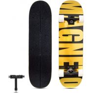 Magneto SUV Skateboards Fully Assembled Complete 31 x 8.5 Standard Size 7 Layer Canadian Maple Deck Designed for All Types of Riding Kids Adults Teens Men Women Boys Girls Free Ska