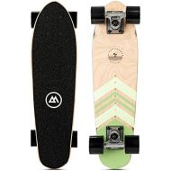 Magneto Kids Cruiser Skateboard 22 Long by 6 Wide Maple 7 ply Deck Fully Assembled School Locker Cruiser Board Designed for Kids Teens Boys Girls and Adults