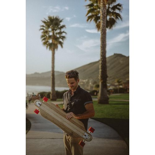  [아마존베스트]Magneto Hana Longboard Collection | Longboard Skateboards | Bamboo with Hard Maple Core | Cruising, Carving, Dancing, Freestyle