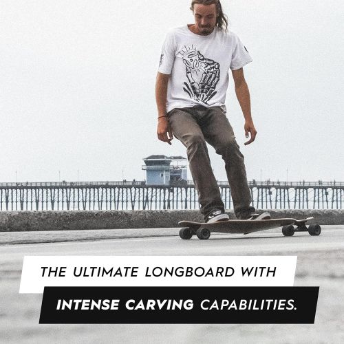  [아마존베스트]Magneto Longboards Bamboo Longboards for Cruising, Carving, Free-Style, Downhill and Dancing