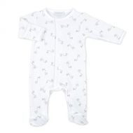 Magnolia Baby Unisex Baby Worth The Wait Essentials Printed Footie White