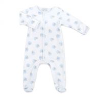 Magnolia Baby Baby Boy Noahs Friends Printed Footie Blue