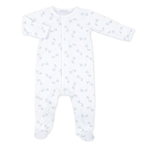  Magnolia Baby Baby Boy Worth The Wait Essentials Printed Footie Blue