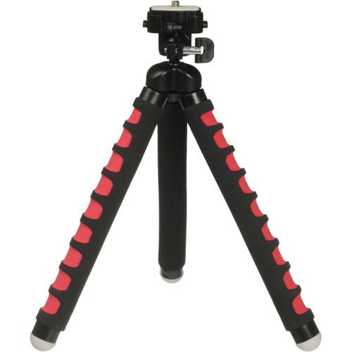  Magnus Bendable Tabletop Tripod with Smartphone Mount (Red)