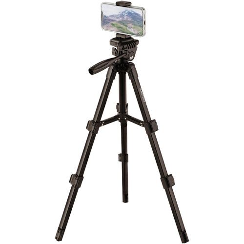  Magnus MTT-100 Mini/Tabletop Tripod with Smartphone Holder and GoPro-Type Mount