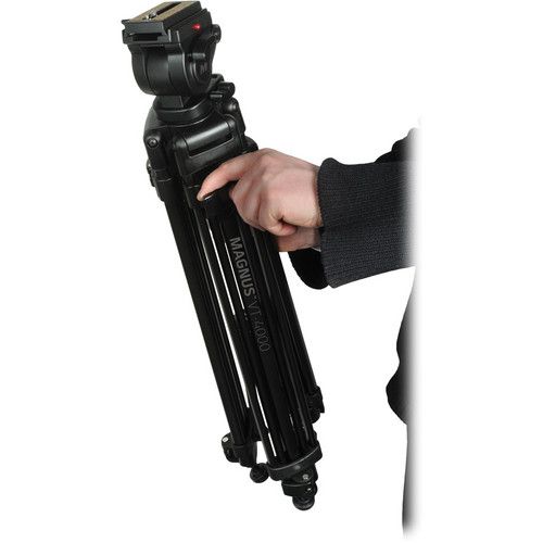  Magnus VT-4000 Tripod System with Fluid Head