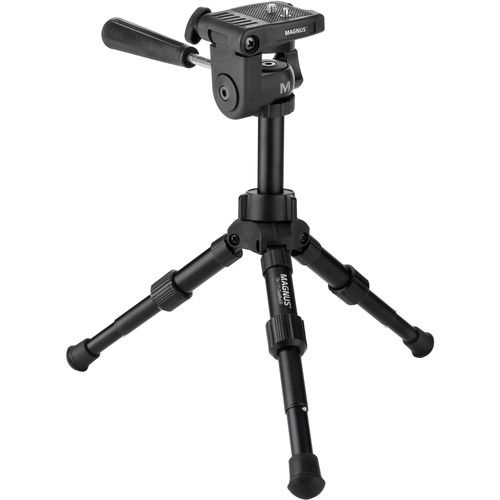  Magnus TM-11P DuraPod Mini Tripod with 3-Way, Pan-and-Tilt Head