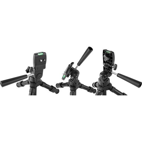  Magnus TM-11P DuraPod Mini Tripod with 3-Way, Pan-and-Tilt Head