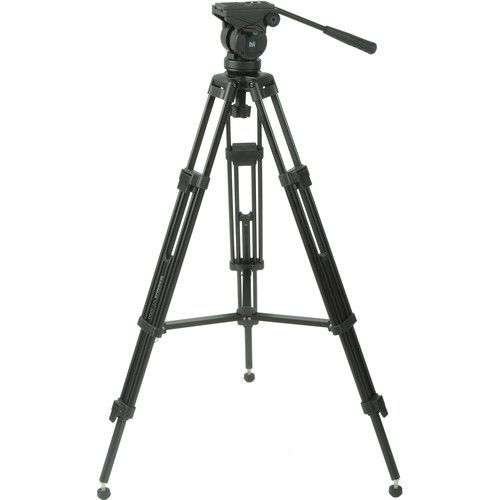  Magnus VT-3000 Tripod with Fluid Head and Tripod Dolly