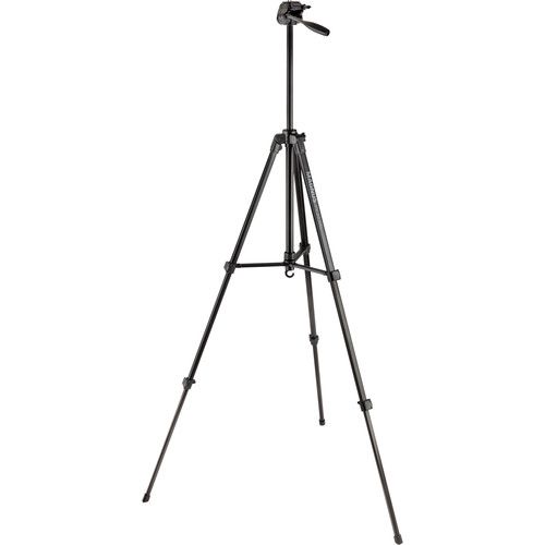  Magnus PV-3330G Photo/Video Tripod with Geared Center Column with Smartphone Adapter and GoPro Mount