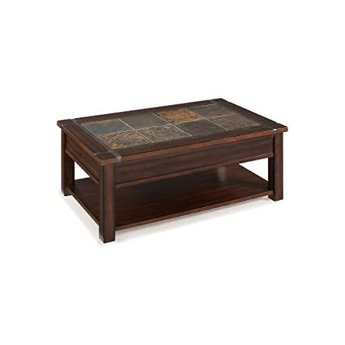  Magnussen T2615 Roanoke Rectangular Lift Top Cocktail Table with Casters