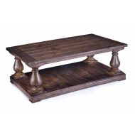 Magnussen T1695-43 Densbury Natural Pine Finish Wood Rectangular Cocktail Table