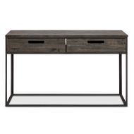 Magnussen T4034-73 T4034 Claremont Transitional Weathered Charcoal Rectangular Sofa Table