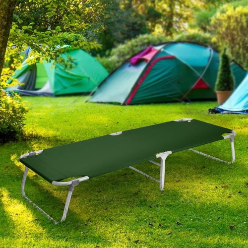  Magshion Portable Military Fold Up Camping Bed Cot + Free Storage Bag- 7 Colors