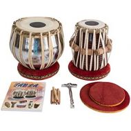 [아마존베스트]Maharaja Musicals MAHARAJA Student Tabla Drum Set, Steel Bayan, Finest Dayan with Book, Hammer, Cushions & Cover, Beginner/Student Tabla Drum Kit (PDI-IB)