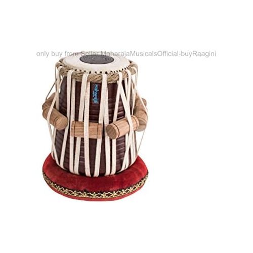  [아마존베스트]Maharaja Musicals MAHARAJA Student Tabla Drum Set, Steel Bayan, Finest Dayan with Book, Hammer, Cushions & Cover, Beginner/Student Tabla Drum Kit (PDI-IB)