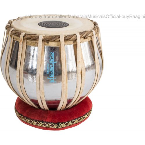  [아마존베스트]Maharaja Musicals MAHARAJA Student Tabla Drum Set, Steel Bayan, Finest Dayan with Book, Hammer, Cushions & Cover, Beginner/Student Tabla Drum Kit (PDI-IB)