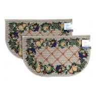 Mainstay Fruit Kitchen Rugs 18 x 30 inches Set of 2