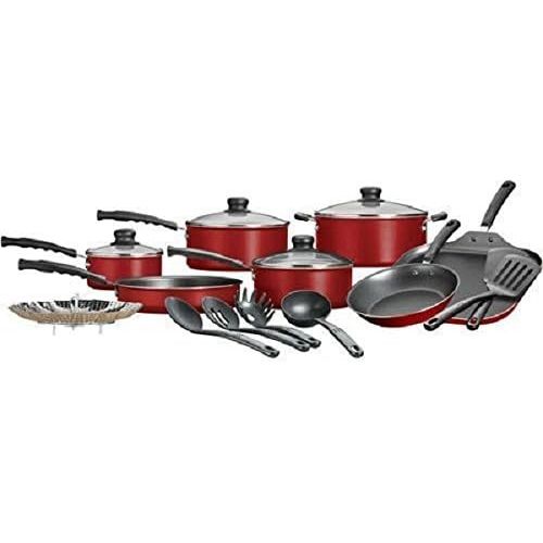  Mainstay Cookware Sets Pots and Pans ,Kitchen Cookware Set Non Stick 18 Pieces