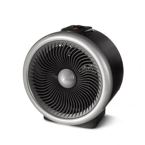  Mainstays 2 in 1 Portable Heater Fan, 900-1500W, Indoor, Black