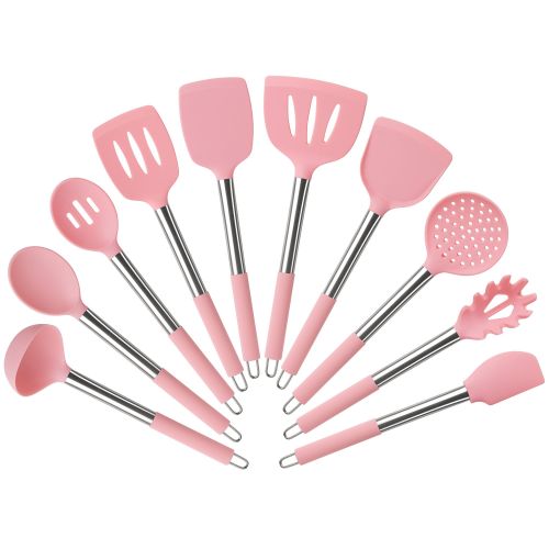  Mainstays 10 Piece Silicone Utensil Set - Blue Moonlight