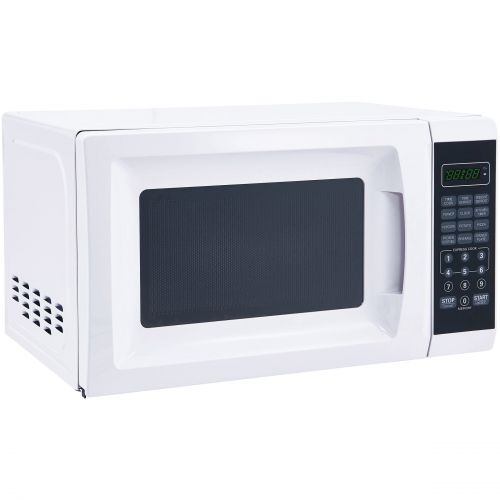  Mainstays 0.7 Cu. Ft. 700W White Microwave with 10 Power Levels