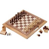 Mainstreet Classics by GLD Products Mainstreet Classics Dutchman 3-in-1 Combo Folding Board Game Set