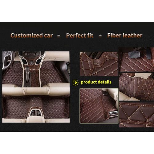  Maiqiken for BMW X3 F25 2011 2012 2013 2014 2015 2016 2017 Car-Styling Custom Car Floor Mats (Beige)