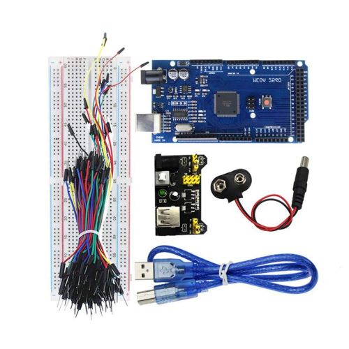  Mairuay Mega2560 Sensor Module Board Set HC-SR04 Module Starter Kit Compatible for Arduino R3