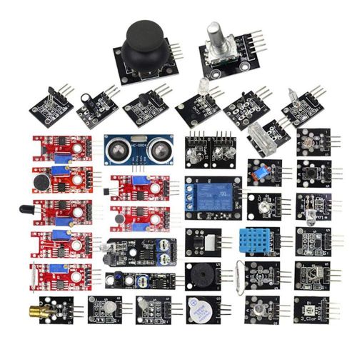  Mairuay Mega2560 Sensor Module Board Set HC-SR04 Module Starter Kit Compatible for Arduino R3