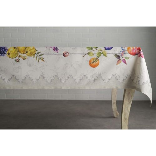  Maison dHermine Fruit dhiver 100% Cotton Tablecloth 60 Inch by 108 Inch.