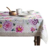 Maison d Hermine Pivoine 100% Cotton Tablecloth 60 Inch by 108 Inch