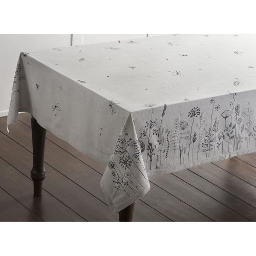  Maison d Hermine Flore 100% Cotton Tablecloth 54 Inch by 72 Inch