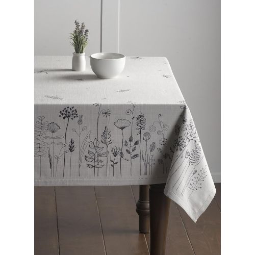  Maison d Hermine Flore 100% Cotton Tablecloth 54 Inch by 72 Inch