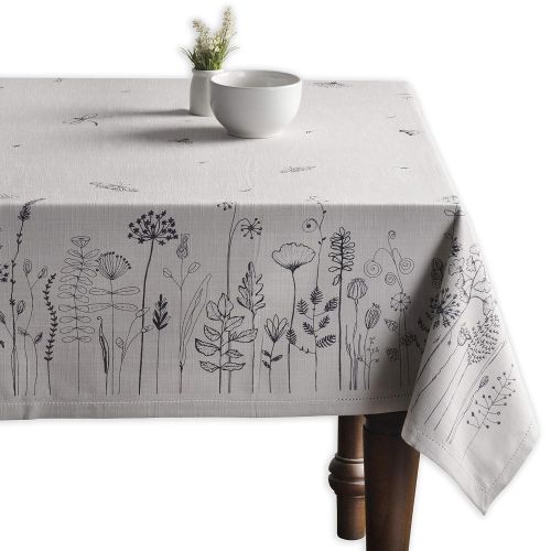  Maison d Hermine Flore 100% Cotton Tablecloth 54 Inch by 72 Inch