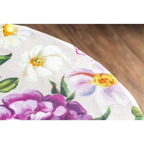  Maison d Hermine Pivoine 100% Cotton Tablecloth 63 Inch Round