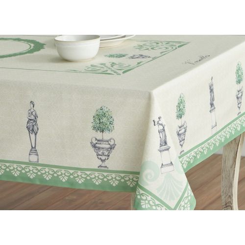  Maison d Hermine Jardin du Roy 100% Cotton Tablecloth 60 Inch by 120 Inch